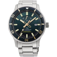 Thumbnail for Mechanical Watch - Orient Star Diver's Men's Silver Watch RE-AU0307E00B