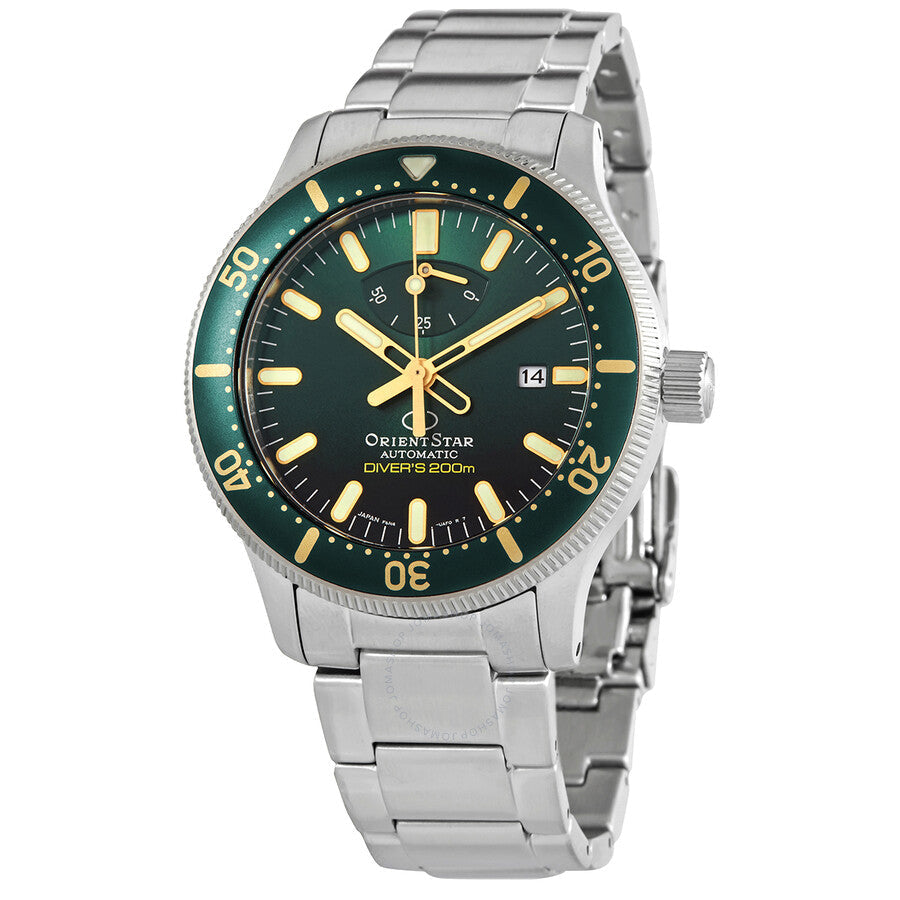 Mechanical Watch - Orient Star Diver's Men's Silver Watch RE-AU0307E00B