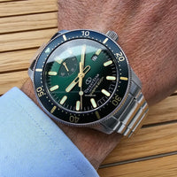 Thumbnail for Mechanical Watch - Orient Star Diver's Men's Silver Watch RE-AU0307E00B