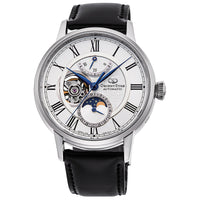 Thumbnail for Mechanical Watch - Orient Star Moon Phase Classic Men's Black Watch RE-AY0106S00B