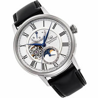 Thumbnail for Mechanical Watch - Orient Star Moon Phase Classic Men's Black Watch RE-AY0106S00B