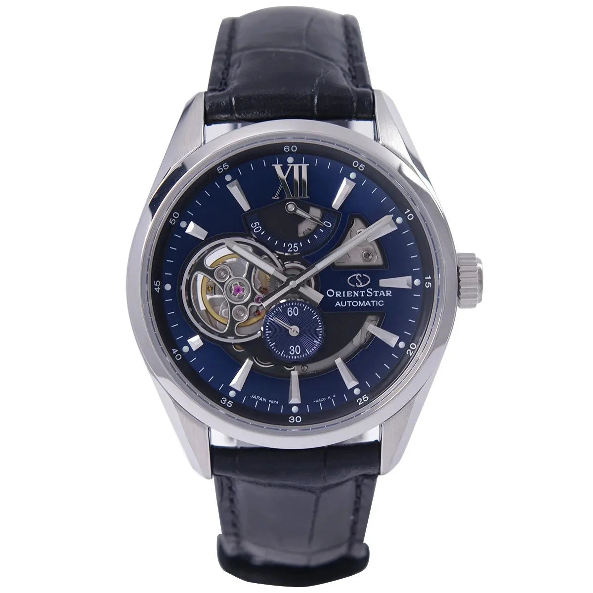 Mechanical Watch - Orient Star Open Heart Men's Black Watch RE-AV0005L00B