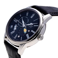 Thumbnail for Mechanical Watch - Orient Sun And Moon Men's Black Watch RA-AK0010B10B