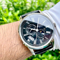 Thumbnail for Mechanical Watch - Orient Sun And Moon Men's Black Watch RA-AK0010B10B