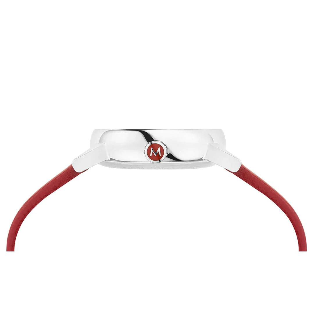 Mondaine EVO2 Red Vegan Grape Ladies Watch MSE.26110.LCV