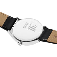 Thumbnail for Mondaine Watch Helvetica No1 Regular Silver Black