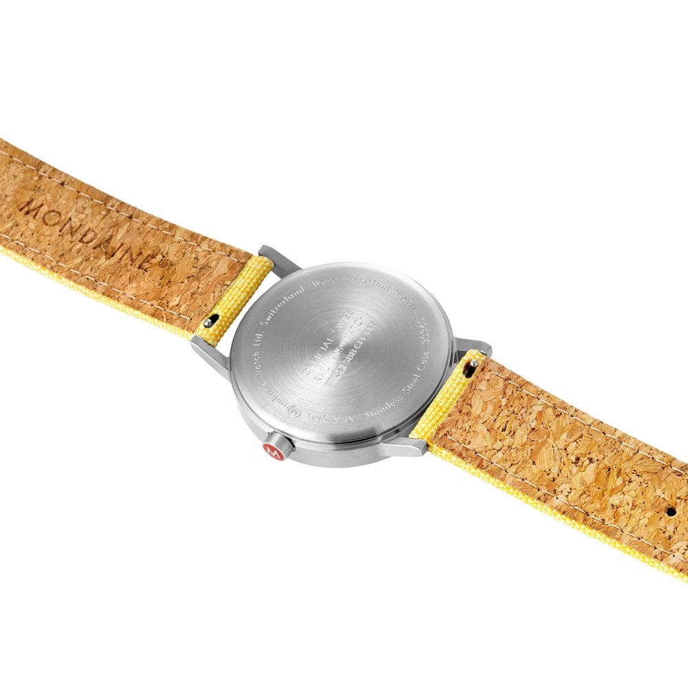 Mondaine Watch Classic Yellow A660.30360.17SBE – Watches & Crystals