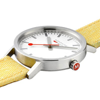 Thumbnail for Mondaine Watch Classic Yellow