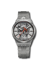 Thumbnail for Bomberg Bolt-68 Neo Tattooed  Cancun Skull Limited Edition Silver Watch