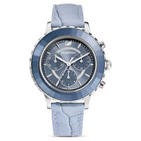 Thumbnail for Swarovski Octea Lux Chronograph Ladies Blue Watch 5580600