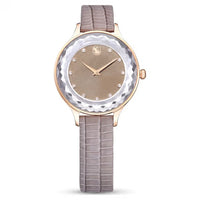 Thumbnail for Swarovski Octea Nova Ladies Rose Gold-Tone Taupe Watch 5649999