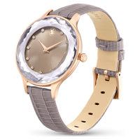 Thumbnail for Swarovski Octea Nova Ladies Rose Gold-Tone Taupe Watch 5649999