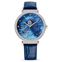 Thumbnail for Swarovski Passage Moon Phase Ladies Blue Watch 5613320