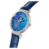 Thumbnail for Swarovski Passage Moon Phase Ladies Blue Watch 5613320