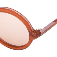 Thumbnail for Phillip Lim Sunglasses Round Rose and Pink Nickel with Pink Tinted Lenses Category 1 - PL11C32SUN - Watches & Crystals