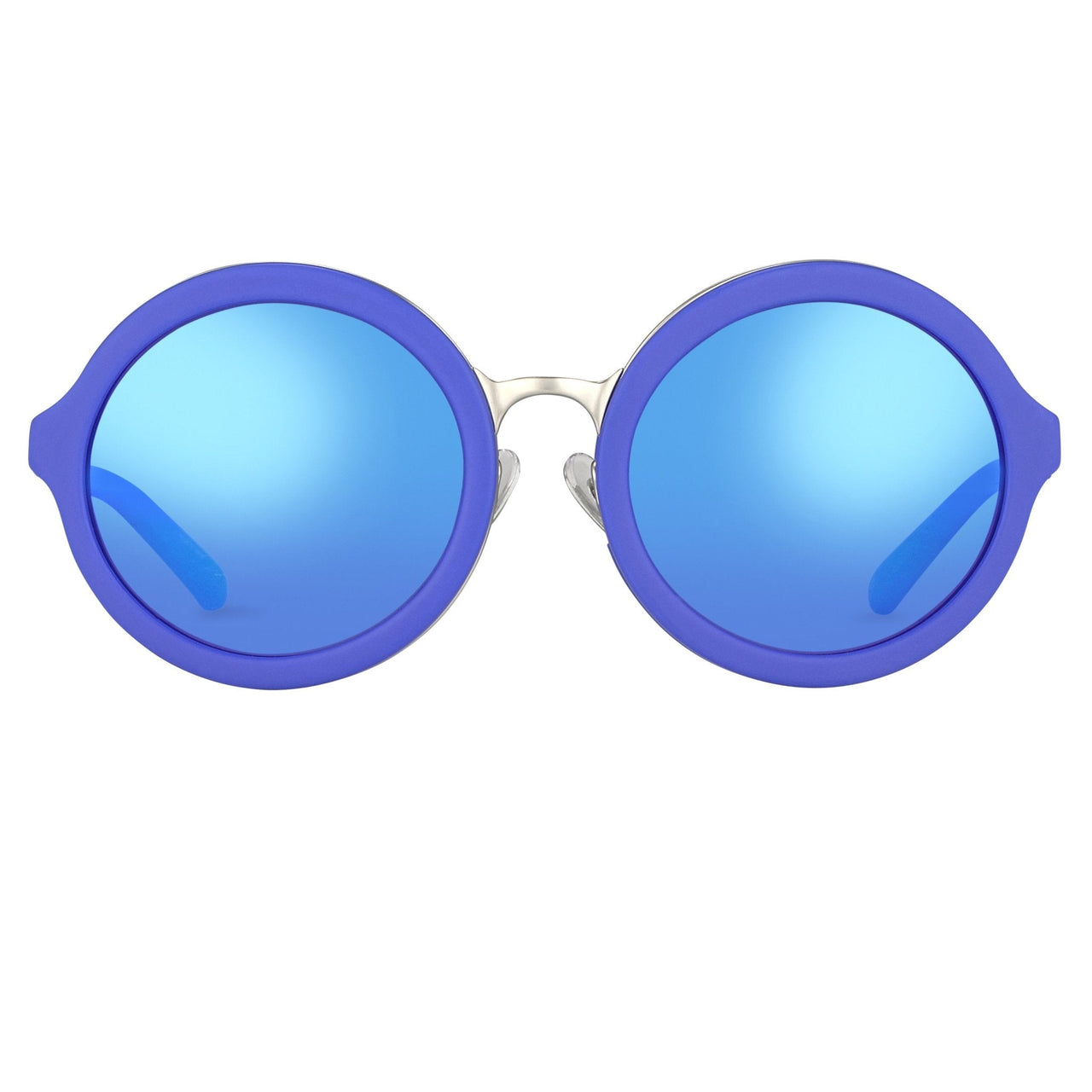 Phillip Lim Sunglasses with Round Blue and Electric Blue Lenses Category 3 - PL11C17SUN - Watches & Crystals