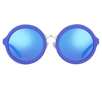 Thumbnail for Phillip Lim Sunglasses with Round Blue and Electric Blue Lenses Category 3 - PL11C17SUN - Watches & Crystals