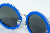 Thumbnail for Phillip Lim Sunglasses with Round Blue and Electric Blue Lenses Category 3 - PL11C17SUN - Watches & Crystals