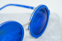 Thumbnail for Phillip Lim Sunglasses with Round Blue and Electric Blue Lenses Category 3 - PL11C17SUN - Watches & Crystals