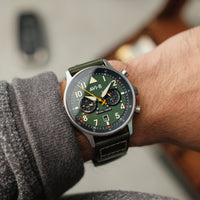 Thumbnail for Pilot Watch - AVI-8 Carey Dual Time Merville Watch AV-4088-02