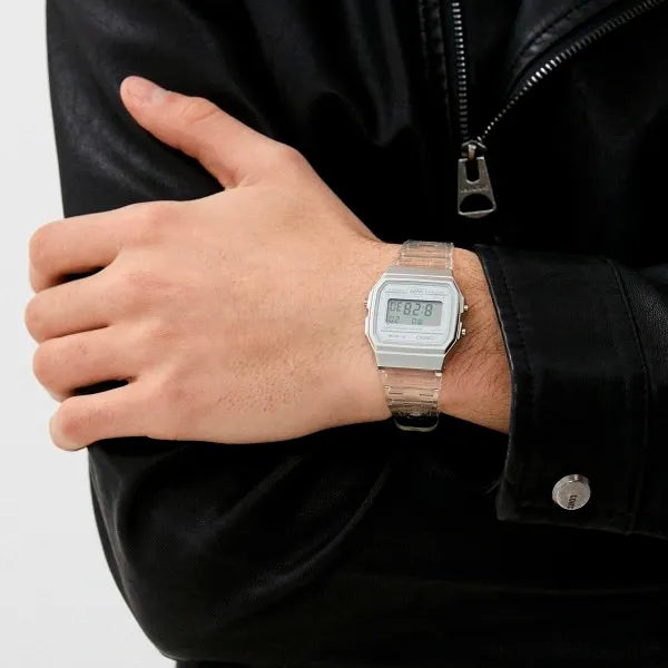 Casio POP Series Unisex White Digital Watch