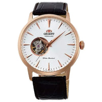 Thumbnail for Orient Men's White Automatic Open Heart Watch