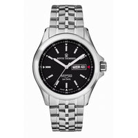 Thumbnail for Revue Thommen Airspeed Men's 42mm Black Automatic Day-Date Watch