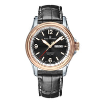 Thumbnail for Revue Thommen Men's Airspeed 44mm Bicolour Black Automatic Watch