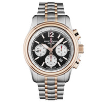 Thumbnail for Revue Thommen Men's Airspeed XL 46mm Chronograph Automatic Two-Tone Black Watch