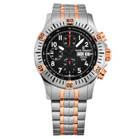 Thumbnail for Revue Thommen Airspeed XL Pioneer Men's 44mm Black Chronograph Automatic Watch