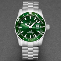 Thumbnail for Revue Thommen Diver Men's 45mm Green Automatic Watch
