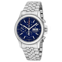 Thumbnail for Revue Thommen Pilot Men's 42mm Blue Automatic Chronograph Watch