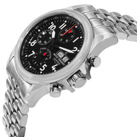 Thumbnail for Revue Thommen Pilot Men's 42mm Black Automatic Chronograph Watch