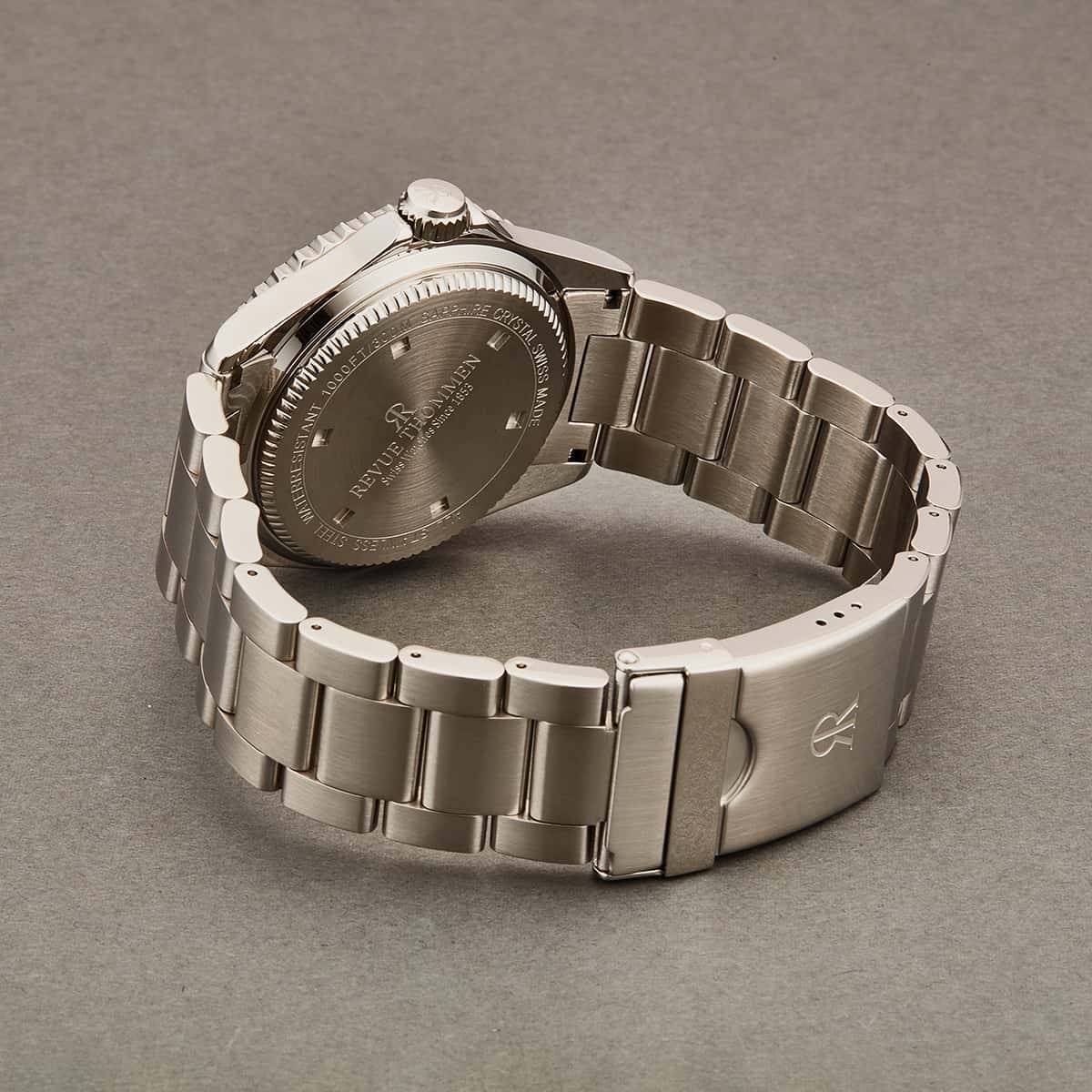Revue Thommen Diver Men's 42mm Stainless Steel Silver Dial Automatic Watch