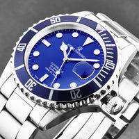 Thumbnail for Revue Thommen Diver Men's 42mm Stainless Steel Blue Dial Automatic Watch