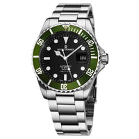 Thumbnail for Revue Thommen Diver XL Men's 42mm Stainless Steel Black Dial Automatic Watch