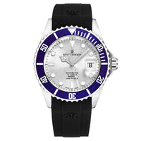 Thumbnail for Revue Thommen Diver Men's 42mm Silver Blue Automatic Watch