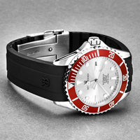 Thumbnail for Revue Thommen Diver Men's 42mm Silver Red Automatic Watch