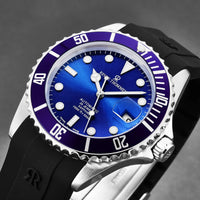 Thumbnail for Revue Thommen Diver Men's 42mm Blue Automatic Watch