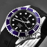 Thumbnail for Revue Thommen Diver Men's 42mm Black Automatic Watch