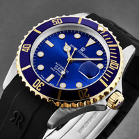 Thumbnail for Revue Thommen Diver Men's 42mm Blue Automatic Watch