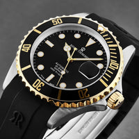Thumbnail for Revue Thommen Diver Men's 42mm Black Automatic Watch