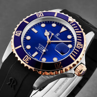 Thumbnail for Revue Thommen Diver Men's 42mm Blue Automatic Watch