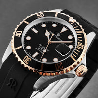 Thumbnail for Revue Thommen Diver Men's 42mm Black Automatic Watch
