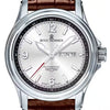 Thumbnail for Revue Thommen Men's Airspeed 44mm Silver Brown Automatic Watch
