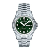 Thumbnail for Revue Thommen Men's Airspeed 44mm Green Automatic Watch
