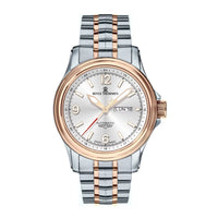 Thumbnail for Revue Thommen Men's Airspeed XL 44mm Automatic Two-Tone Rose Gold Watch