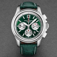 Thumbnail for Revue Thommen Men's Airspeed XL 44mm Chronograph Green Automatic Watch