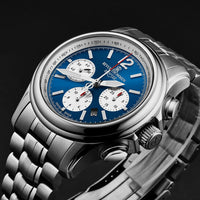 Thumbnail for Revue Thommen Air Speed Chrono Blue Automatic Men's Watch