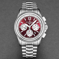 Thumbnail for Revue Thommen Air Speed Chrono 46mm Red Automatic Men's Watch